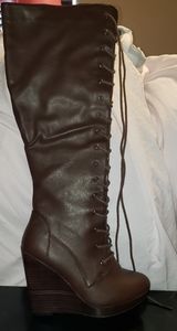 Torrid Knee High Wedge Boot